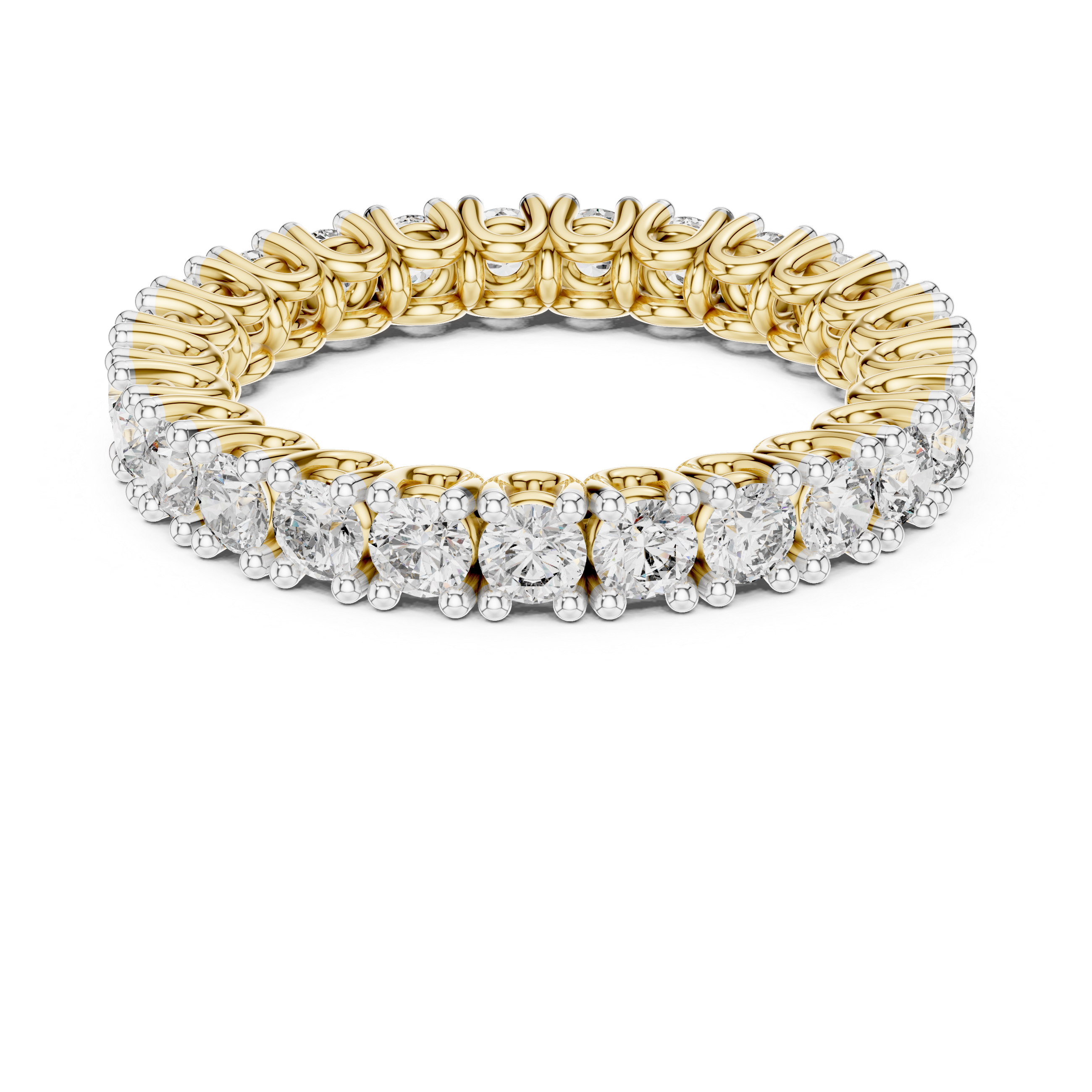 Round Brilliant Cut - Full Eternity Ring