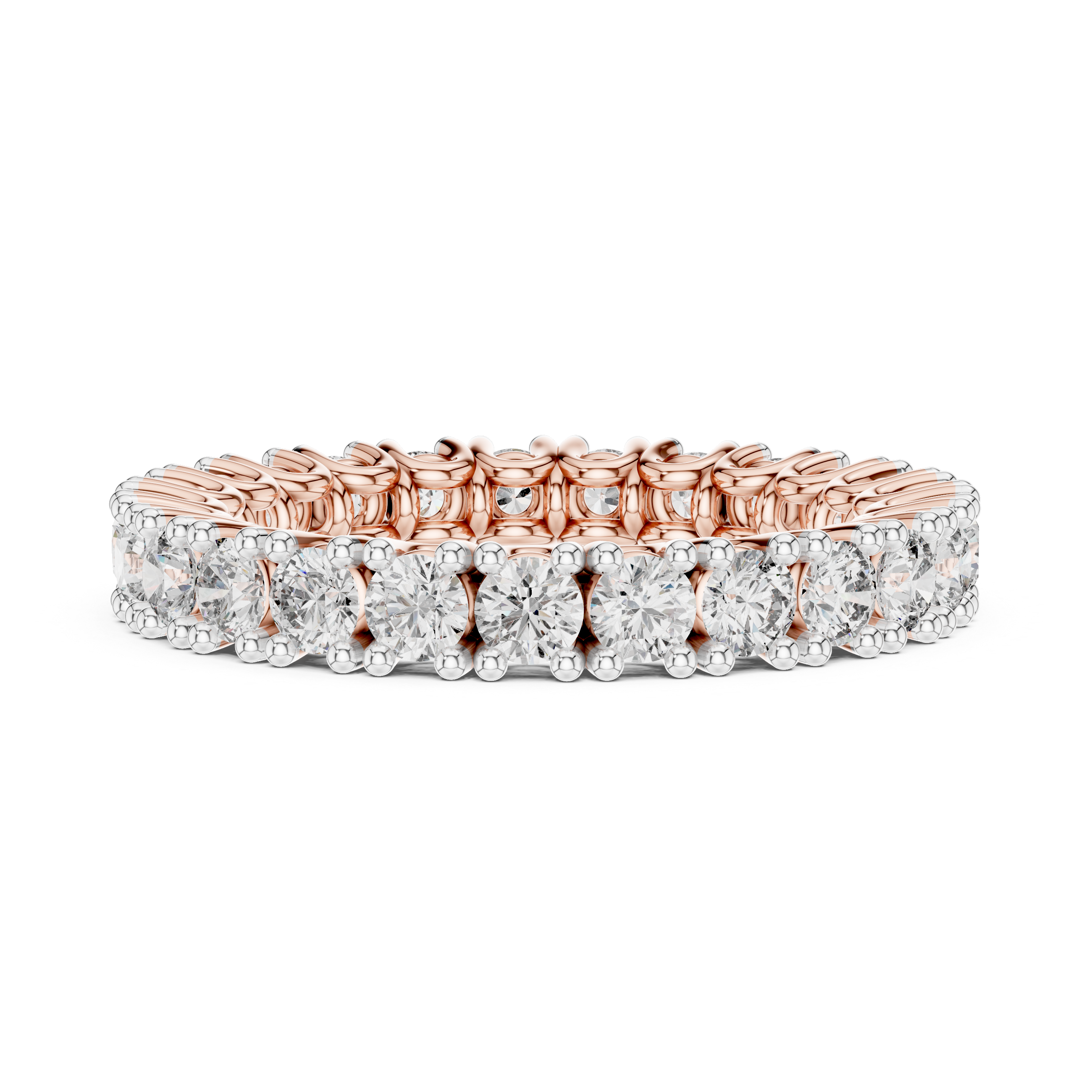 Round Brilliant Cut - Full Eternity Ring
