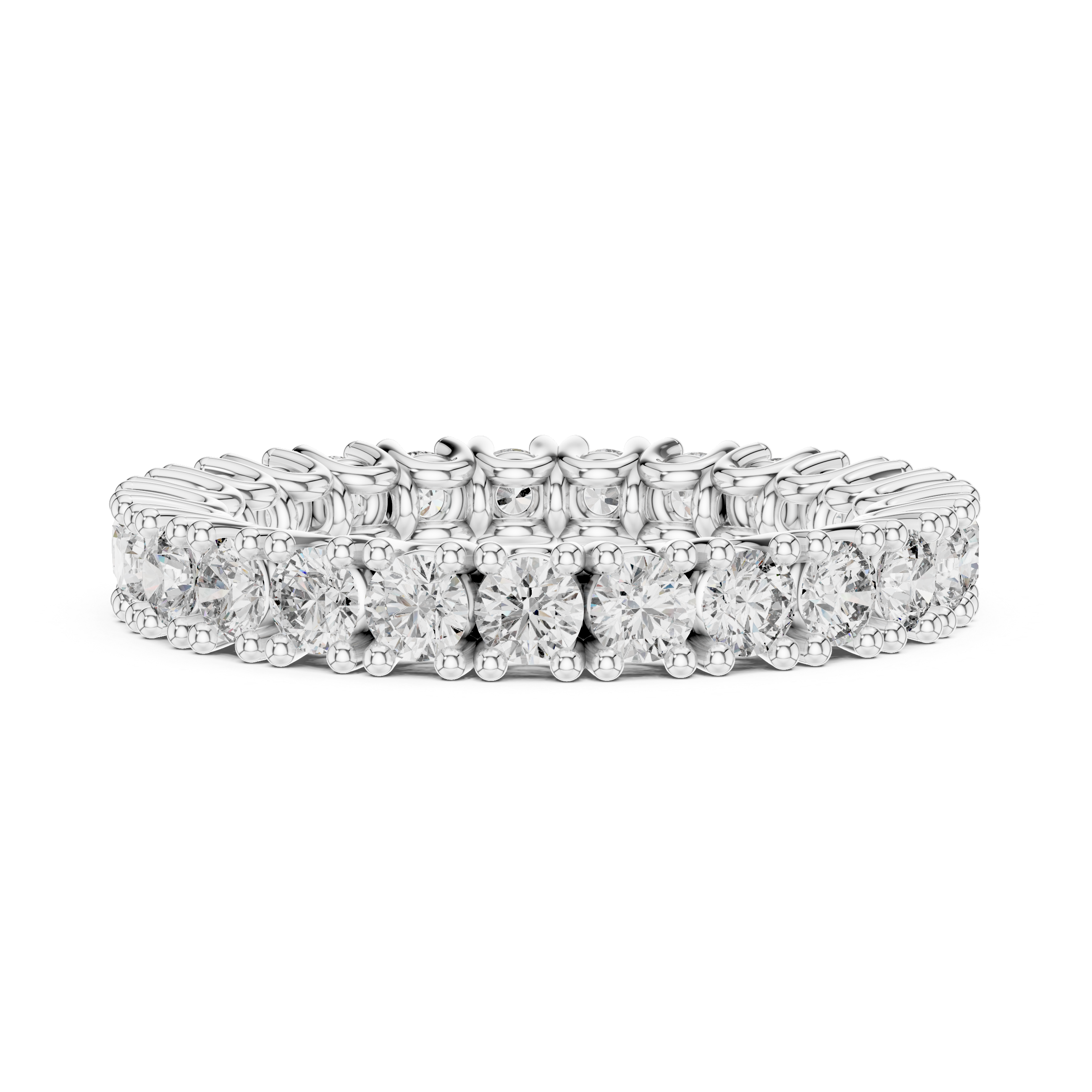 Round Brilliant Cut - Full Eternity Ring
