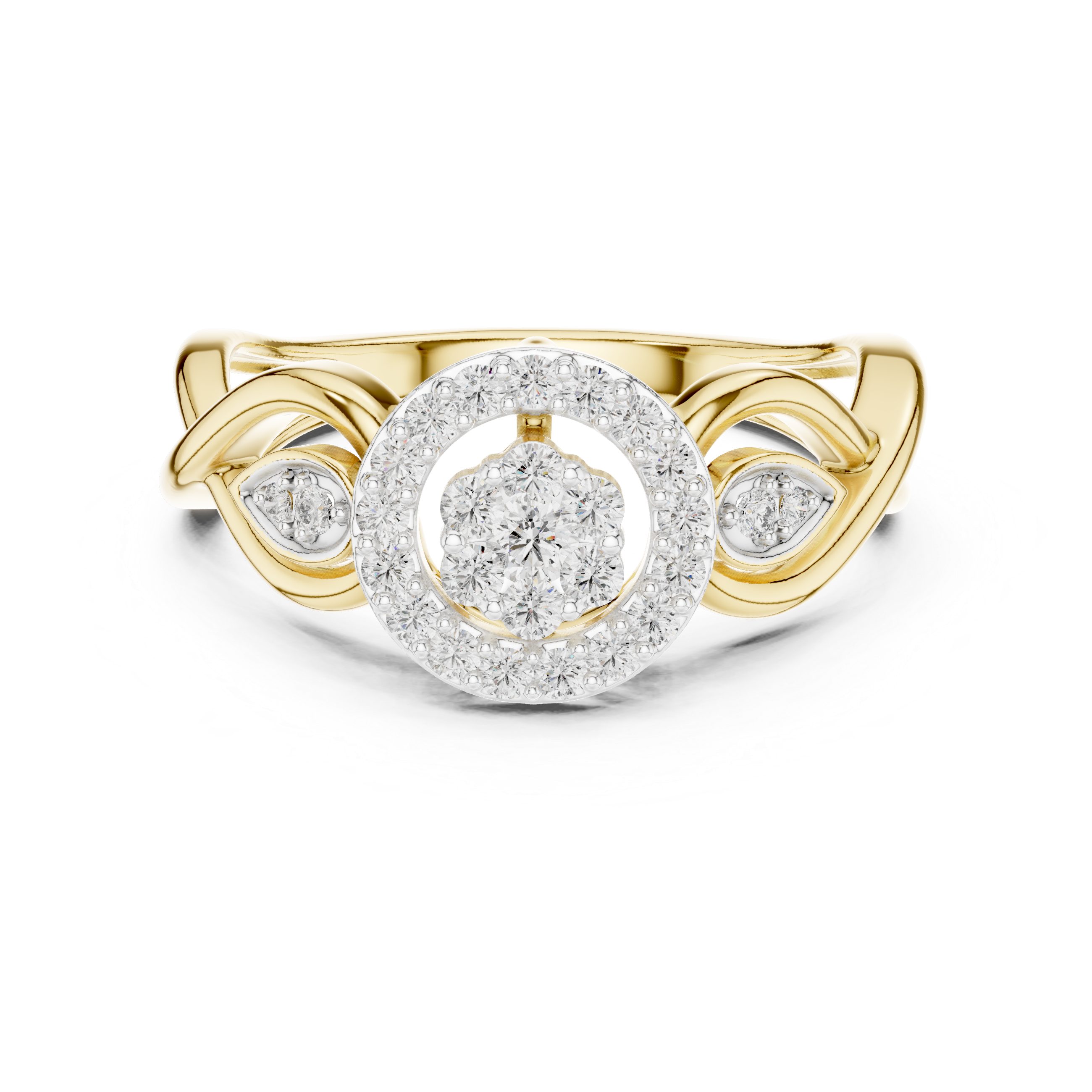 Halo(Round ) Infinity Engagement Ring