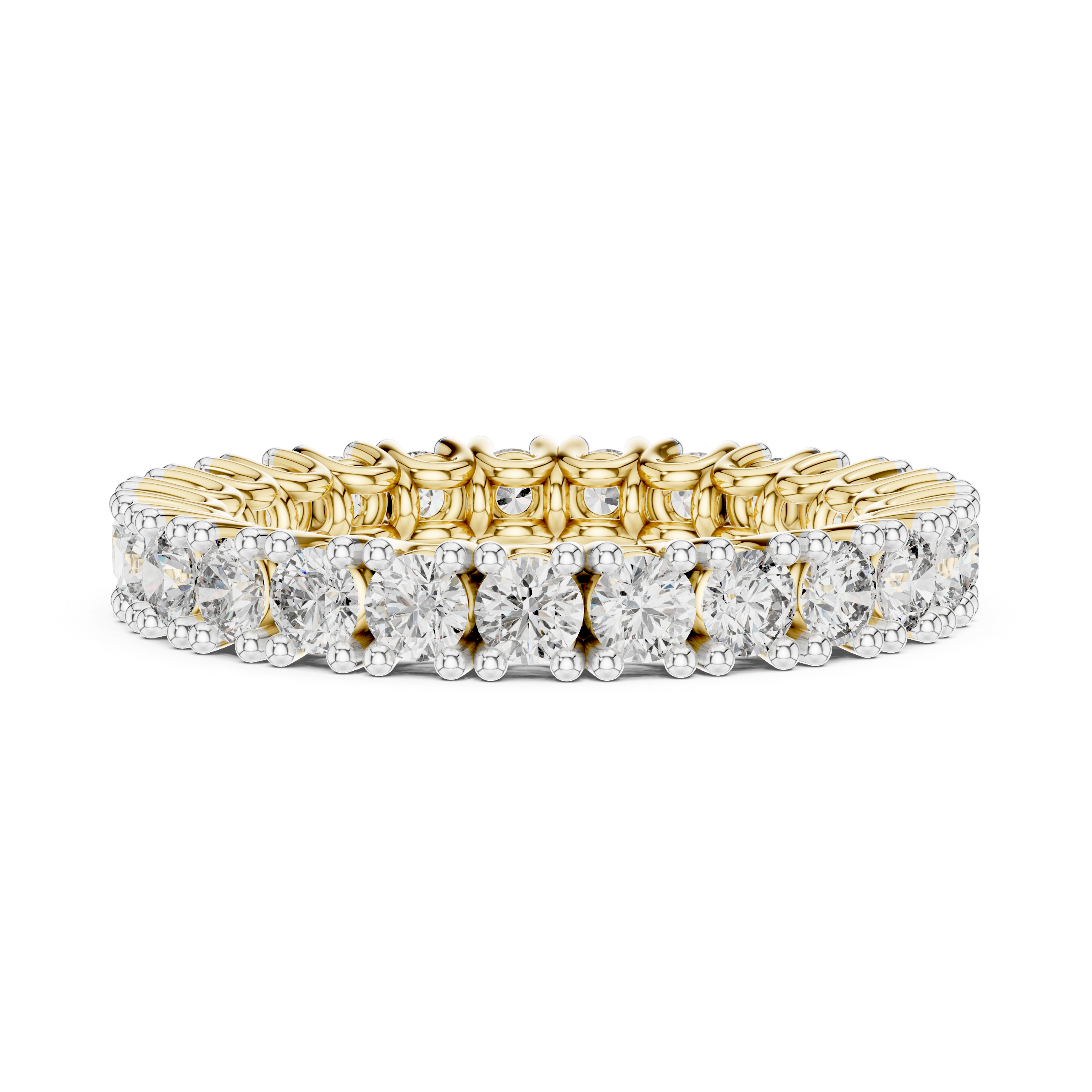 Round Brilliant Cut - Full Eternity Ring