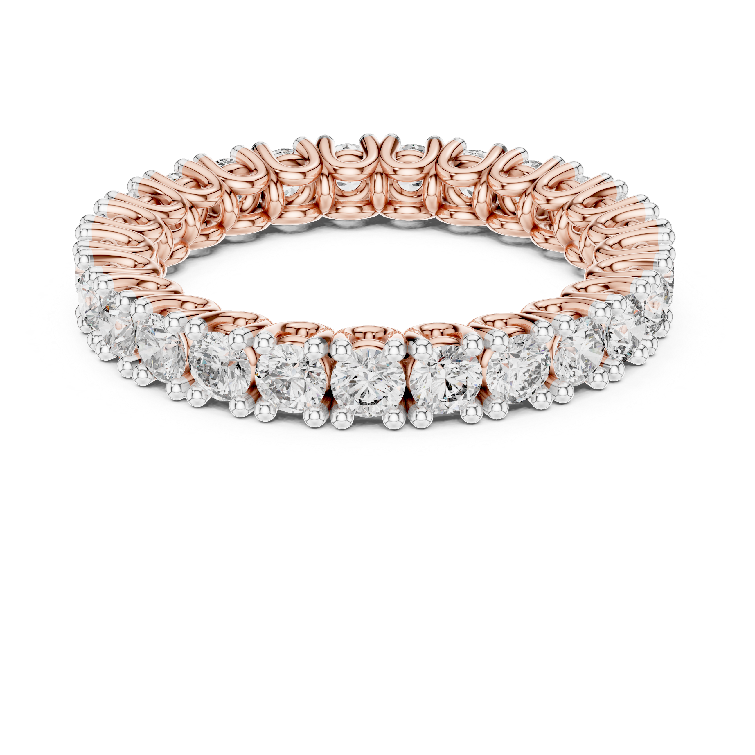 Round Brilliant Cut - Full Eternity Ring