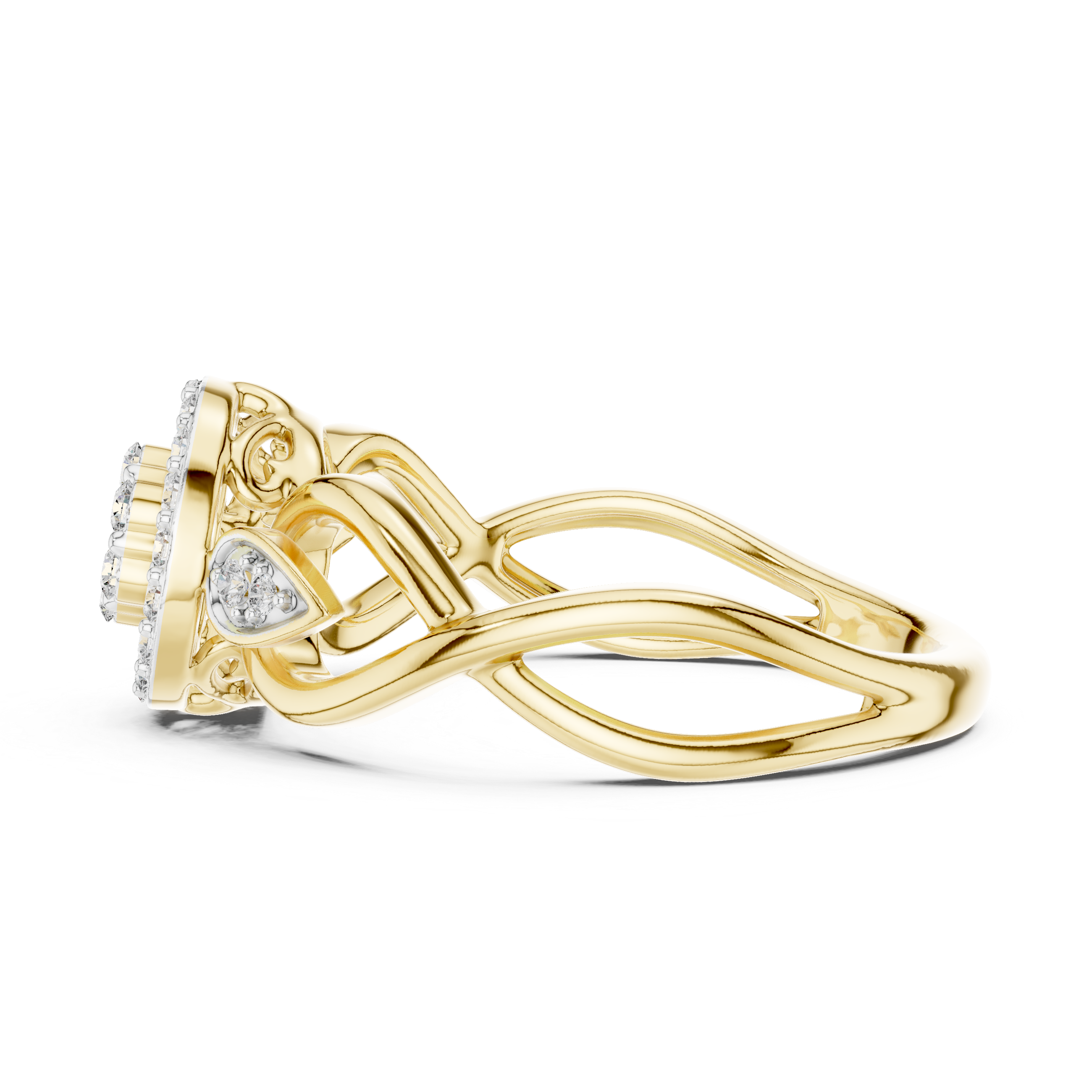 Halo(Round ) Infinity Engagement Ring